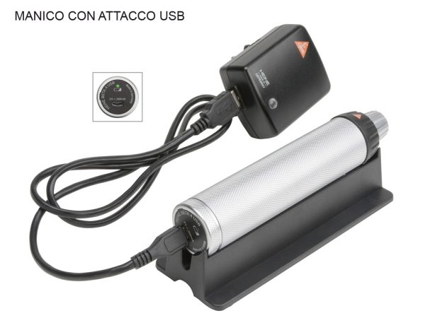 MANICO HEINE 3,5V LI-ION CHIUSURA BETA4 USB - immagine 2