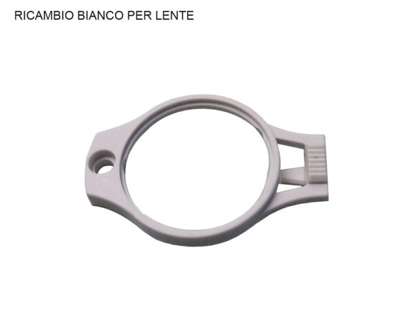 RICAMBIO BIANCO GHIERA PORTA LENTE OTOSCOPIO BETA 200 VET HEINE - immagine 2