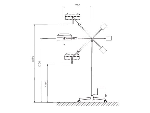 LAMPADA SCIALITICA TRIAFLEX DR. MACH - immagine 5