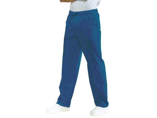 PANTALONI BLU CON BOTTONE - immagine 2